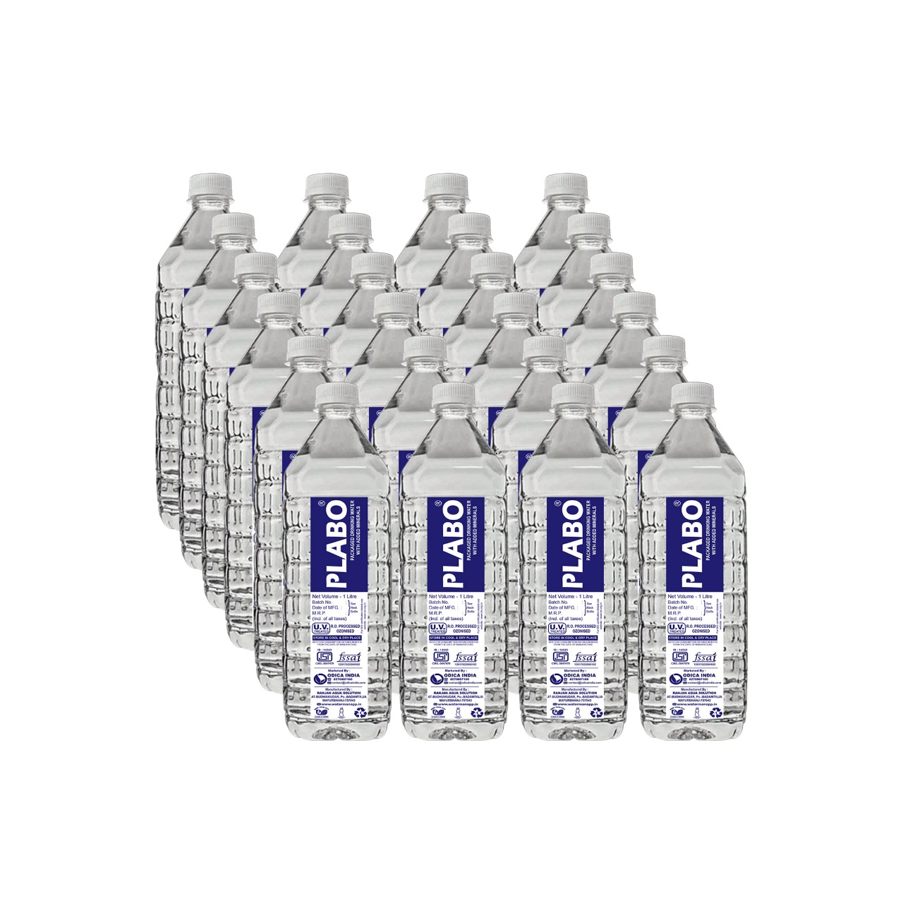 Plabo 500ml x 24 Package Drinking Water
