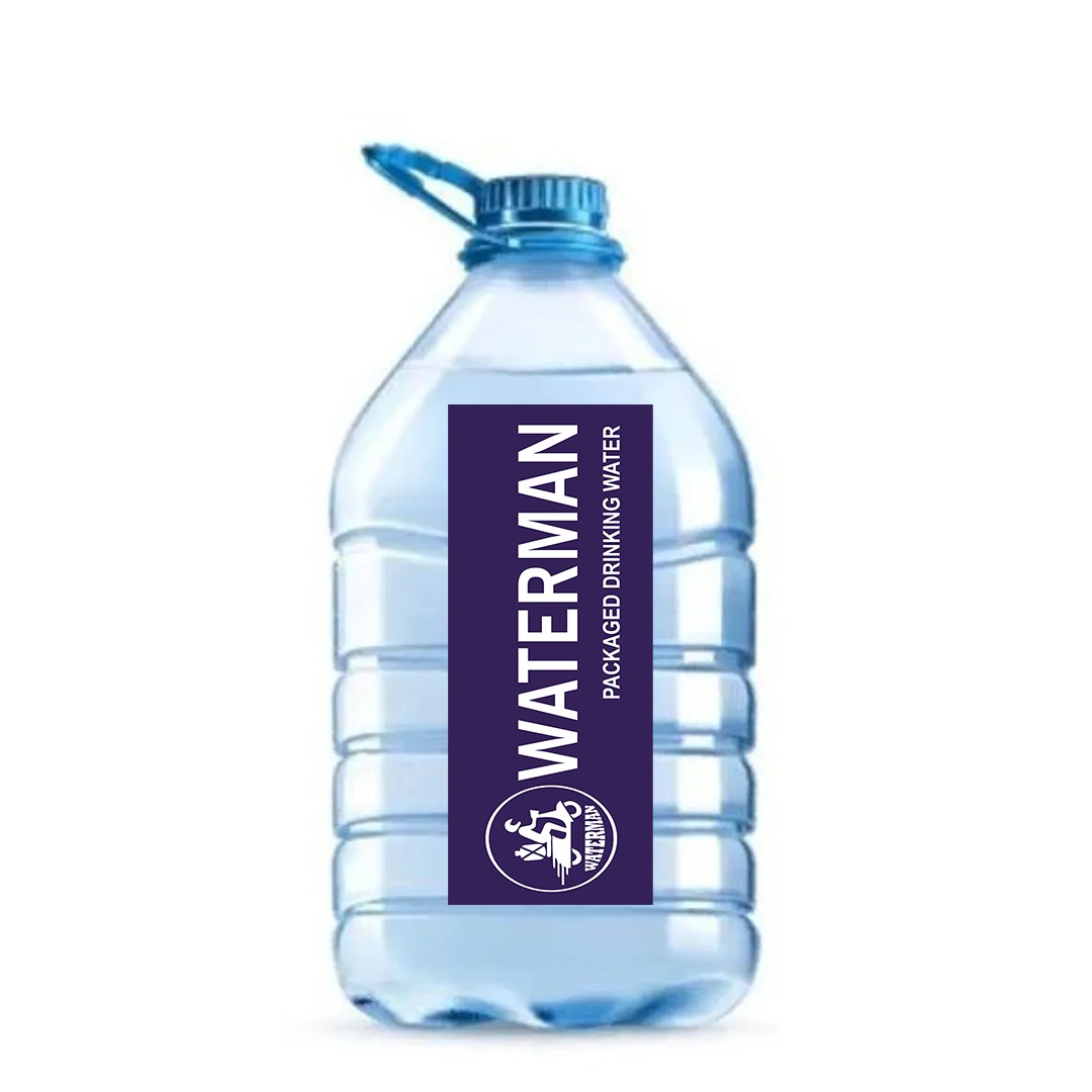 Waterman 5 ltrs x 1 Package Drinking Water